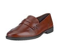 ECCO Women's Dress Classic 15 Penny Loafer, Cognac, 10-10.5