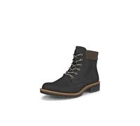 ECCO Women's Elaina Lace Boot Hydromax Ankle, Black Tarmac, 7/7.5 UK