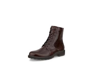ECCO Women's METRO VIENNA LACE BOOT POTTING SOIL 36