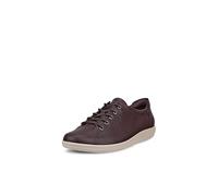 ECCO Women's Soft 2.0 Sneaker, Garnet, 2.5 UK