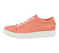 Ecco Women's Soft 60 Premium Sneaker, Coral, 8.5 UK