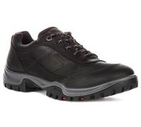 Ecco Xpedition Cuero Impermeable Cordones Exterior Zapatillas Hombre Negro GB 8