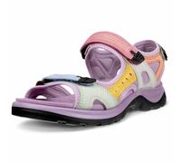 ECCO Women's Yucatan Multicolor Sport Sandal, Lavender Mist Nubuck, 6-6.5