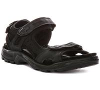 Ecco Yucatan Trail Sandalias Hombre Negro Tipo Slip On, Piel