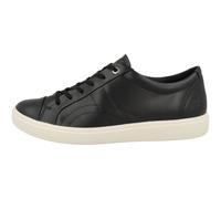 ECCO Zapatillas bajas clásicas W para mujer, negro 218613 01001, 37 EU