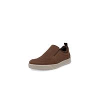 Ecco Zapatillas sin cordones Byway Epoch para hombre – Nubuck marrón cocoa – Talla 11-11.5
