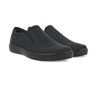ECCO Zapatillas clásicas Suaves para Hombre, Negro, 41 EU