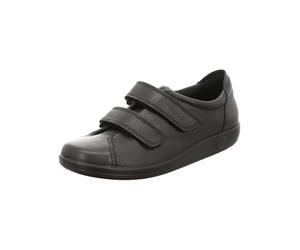 ECCO Zapatillas sin cordones 'Slipper Damen 206513/56723 Glattleder in schwarz' negro 36 EUR