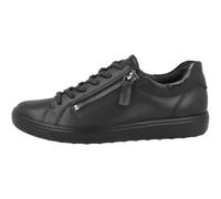 ECCO Zapatos bajos para mujer Soft 7, Negro , 38 EU
