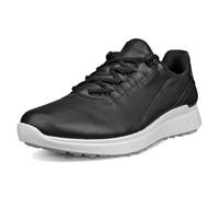 Ecco Zapatos Golf Casual Impermeables De Cuero Negros Cómodos Transpirables