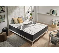 ECCOX - Colchón Muelles Ensacados 150x190 con ViscoelásticoGrafeno Altura 29 cm +/-2 Antibacteriano de Matris