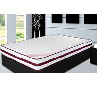 ECCOX - Colchón Viscoelástico Therapy Premium - Altura 17 cm - Viscoelástica + Supersoft de Ultima Generación - Núcleo HR Válido en Cama Articulada - Firmeza Media-Alta (135x200 cm)