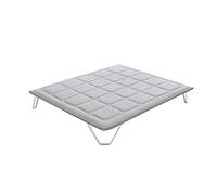 ECCOX - Topper Colchón Viscoelástico Luxury Royal 80x200cm - Cubrecolchón Viscoelástico con Gel - Núcleo de BlueGel y Espuma - Sobrecolchón Silencioso, Transpirable, Anatómico y Antibacteriano