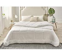 ECCOX VZT - Edredón Relleno Nórdico 4 Estaciones Reversible Doble 420 gr/m² - Edredón de Fibra Hueca Siliconada Suave Antiácaros - 240 x 220 cm para Cama de 120/135/140/150