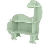 ECD Germany Estantería infantil 3 niveles, dinosaurio, 110x31x110 cm