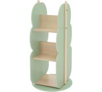 ECD Germany Librería infantil forma de árbol, ø 48 x 96 cm, verde natural