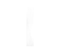 ECD Germany Stella Design Radiador de panel - 260 x 1400 mm - Blanco - Radiador toallero agua calefaccion - Calentador de baño - Calefaccion de pared - No eléctrico -
