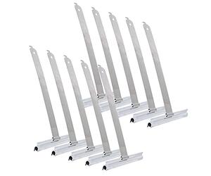 ECENCE 10 Piezas Mini Flejes Persianas - Tirantes para persianas - Fleje Tirante para Persianas - Fijaciones para Persianas - Muelle de suspensión para Persianas