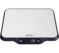 ECG KV 215 S - Báscula de cocina (acero inoxidable/plástico), color plateado