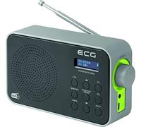 ECG RD 110 Radio Dab+/FM, Negro, selección de Alarma: señal/Radio