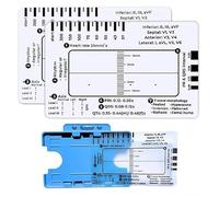 ECG - Regla de 7 pasos, regla de 7 pasos para interpretación de ECG/EKG, regla de ECG, sigue un plan de 7 pasos, herramienta de medición transparente de calibradores de ECG, herramienta de evaluación
