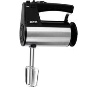 ECG RS 5011 Batidora de mano, 10 velocidades, botón Turbo Boost, 2 varillas mezcladoras, 2 ganchos para amasar, 700 W, negro