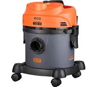 ECG VM 2120 Hobby Aspirador en seco y húmedo, Limpieza de casa, Garaje y Coche, función húmeda y Seca, 12 L, 1200 W, Color Naranja-Gris-Negro