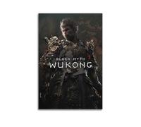 ECGDFWAZ Póster artístico de personajes del juego Wukong de Black Myth Wukong, póster artístico de pared, decoración de sala de estar, dormitorio, pósteres de 30 x 45 cm, estilo sin marco