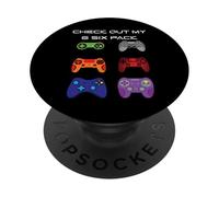 Echa un Vistazo a mi Controlador de Video para Jugadores de 6 Paquetes PopSockets PopGrip Adhesivo