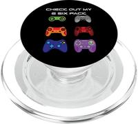 Echa un Vistazo a mi Controlador de Video para Jugadores de 6 Paquetes PopSockets PopGrip para MagSafe