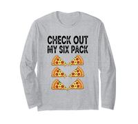 Echa un Vistazo a mi Paquete de Seis rebanadas de Pizza Manga Larga
