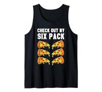Echa un Vistazo a mi Rebanada de Pizza de Seis Paquetes Camiseta sin Mangas