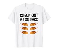 Echa un Vistazo a My Corn Dog Six Pack Camiseta