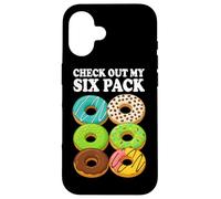 Echa un Vistazo a My Six Pack Donut Lover Gimnasio Fitness Culturismo Carcasa para iPhone 16