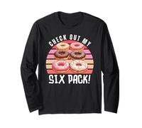Echa un Vistazo a My Six Pack Funny Donuts, Funny Doughnut Six Pack Manga Larga