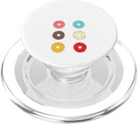 Echa un Vistazo a My Six Pack Funny Doughnut Fitness Gym Inspiration PopSockets PopGrip para MagSafe