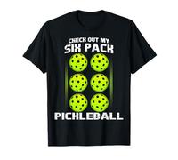 Echa un Vistazo a My Six Pack Pickleball Game Player Pickleball Camiseta