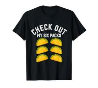 Echa un vistazo a My Six Paquete de 6 divertidos amantes de los tacos Cinco de Mayo para hombre Camiseta