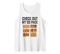 Echa un Vistazo a My Waffle Six Pack Camiseta sin Mangas