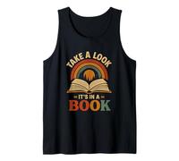 Echa un Vistazo Está en un Libro Libro mágico Aventura Retro 80s Camiseta sin Mangas