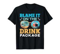 Echar la Culpa al Paquete de Bebidas Cruise Alcohol Camiseta