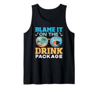 Echar la Culpa al Paquete de Bebidas Cruise Alcohol Camiseta sin Mangas