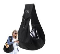 Écharpe De Transport Pour Chien - Conçu Avec UNE Ventilation, Pochette Respirante Pour Chien, Sac À Bandoulière Portable Pour Chat et Chiot | Fourre-Tout Souple Pour Chiens et Chats