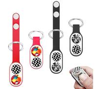 Echehi 2 Piezas Juguete Antiestres con Imán Pop, Fidget Toys, Antiestrés y Concentración, Ideales para Adultos y Niños. Rojo, Negro