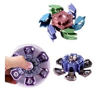 Echehi 3 Fidget Spinners, Spinners con Apertura y Cierre Automáticos, el Mejor Antiestres y Compañero de Concentración para Niños y Adultos. RGP