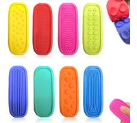 Echehi 8 Pack Juguetes Sensoriales con Ventosas, Antiestres para Adultos y Niños, Autismo TDAH Ansiedad, Fidget Toys Silenciosos para Aula y Oficina, Juguetes para la Concentración