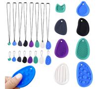 Echehi Juguetes Sensoriales 8 Unidades, Juguete antiestres para Adultos y Niños, Fidget Toys con 8 Cordones Ajustables, Alivio Ansiedad y Estrés para Concentración, TDAH, Autismo