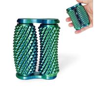 Echehi Juguetes Sensoriales de Mano, Fidget Toys Impreso en 3D para Antiestres y la Ansiedad, Promueve la Concentración, la Claridad y Ejercicios Manuales. Verde Degradado2