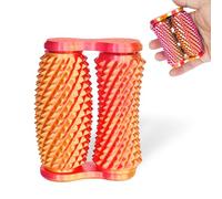Echehi Juguetes Sensoriales de Mano, Fidget Toys Impreso en 3D para Antiestres y la Ansiedad, Promueve la Concentración, la Claridad y Ejercicios Manuales. Dorado Degradado2