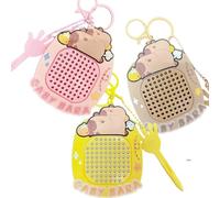 Echehi Llavero Fidget Toys de 3 Piezas, Juguetes Sensoriales Conpizarra Magnetica y Laberinto, Juguetes Antiestres para Adultos y Niños. katifidget3